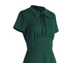 Robe Rockabilly Année 50 Vert