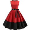 Robe Rockabilly Rouge et Noir