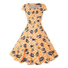 Robe Rockabilly Vichy Halloween