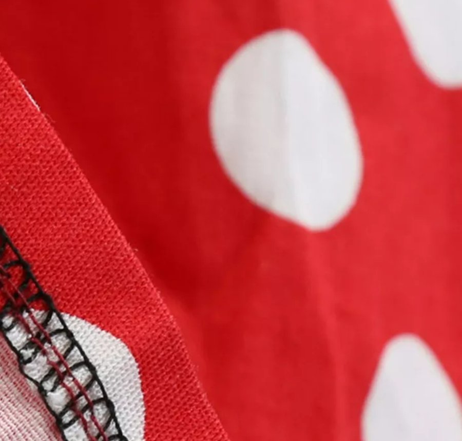 Robe Rouge Année 50