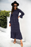 Robe Seventies Bleue