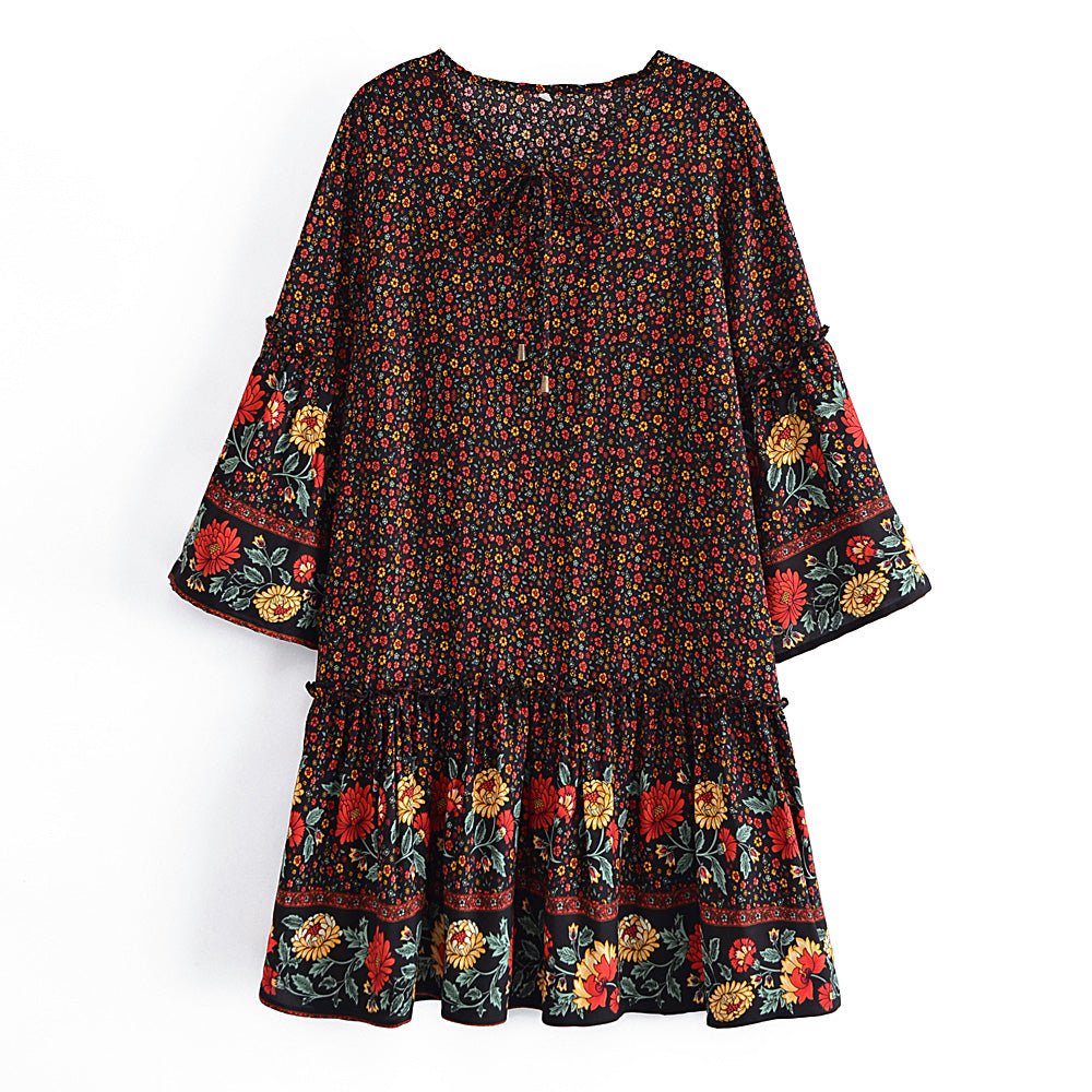 Robe Seventies Colorée