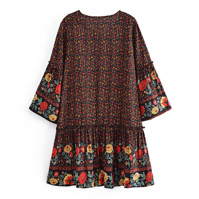 Robe Seventies Colorée