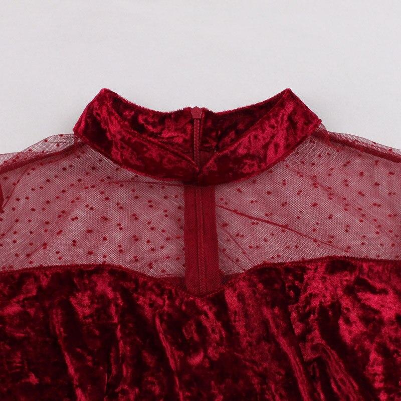 Robe Soirée Années 50 Velours