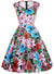 Robe Style 50's Vintage Fleurie
