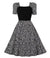 Robe Style 50's Vintage Noire