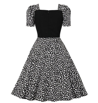 Robe Style 50's Vintage Noire