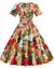 Robe Style 50's Vintage Patchwork