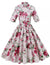Robe Style 50's Vintage Roses
