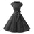 Robe Style Année 50 Noire