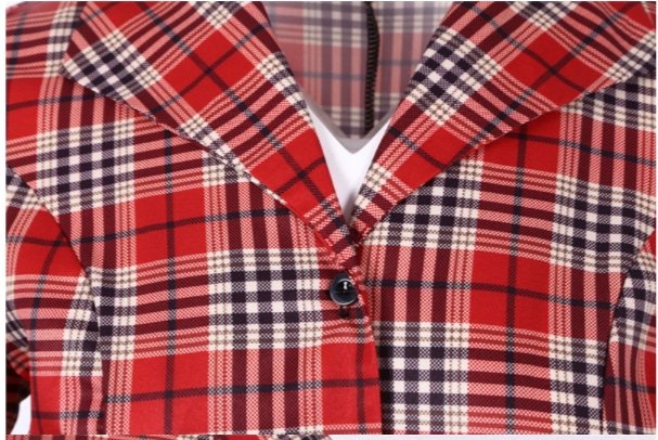 Robe Style Année 50 Rouge