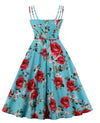 Robe Style Vintage Grande Taille Rosiers