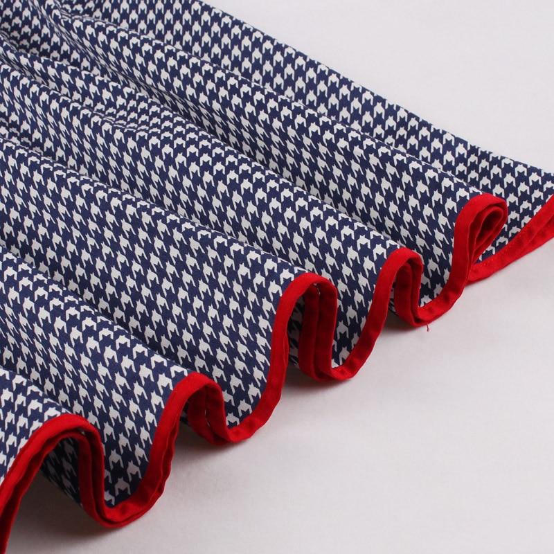 Robe Tablier Vintage Bleu