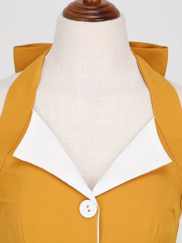 Robe Jaune Année 60