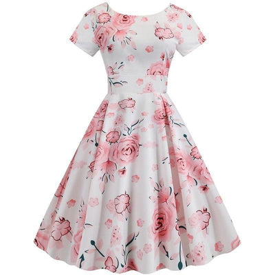Robe Tunique Vintage Rose
