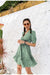 Robe Verte à Pois Vintage