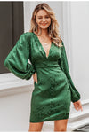 Robe Verte Vintage