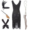 Robe Vintage 1920 Noir Mat