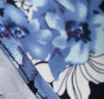 Robe Vintage 1950 Bleu
