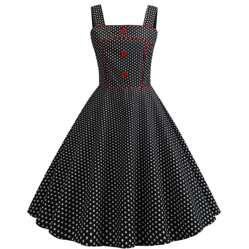 Robe Vintage 1950 Noir