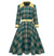 Robe Vintage 3/4 Rayée