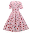 Robe Vintage 60s Cerises