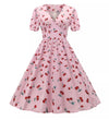 Robe Vintage 60s Cerises