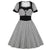 Robe Vintage à Carreaux