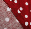 Robe Vintage à Pois Rouges