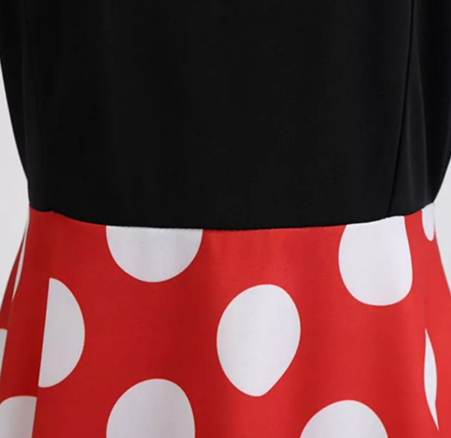 Robe Vintage Anglaise Rouge