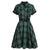Robe Vintage Anglaise Vert