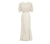Robe Vintage Année 1940 Beige