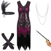 Robe Vintage Année 20 Violet