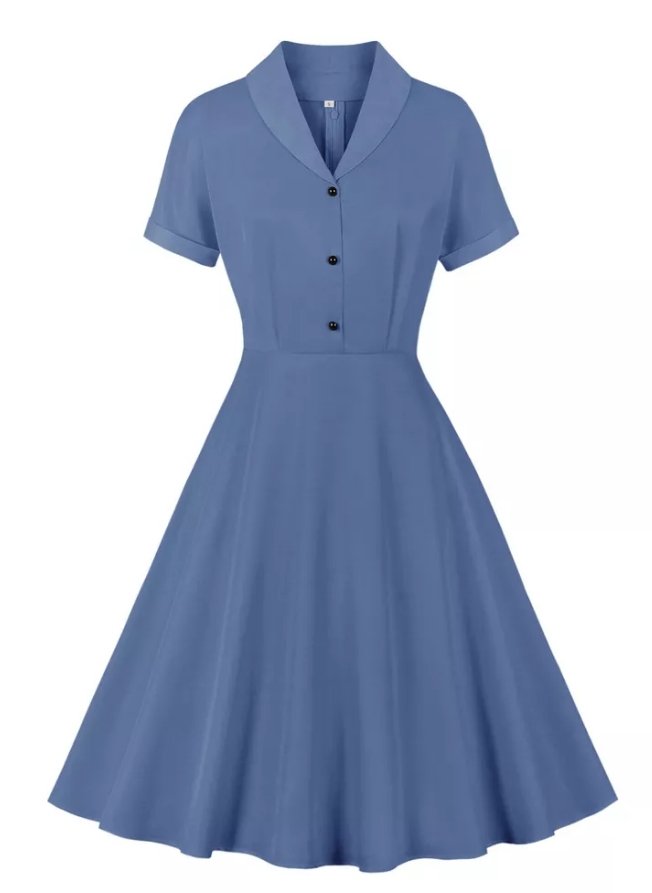 Robe Vintage Année 50 Audrey Hepburn