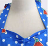Robe Vintage Année 50 Epaule Dégagée