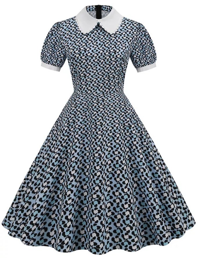 Robe Vintage Année 50 Esprit Guinguette