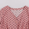 Robe Vintage Année 50 manches longues