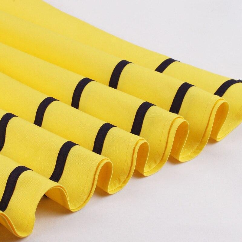 Robe Vintage Année 50 Marine et Jaune