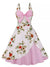 Robe Vintage Année 50 Rose