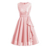 Robe Vintage Année 50 Soir Rose