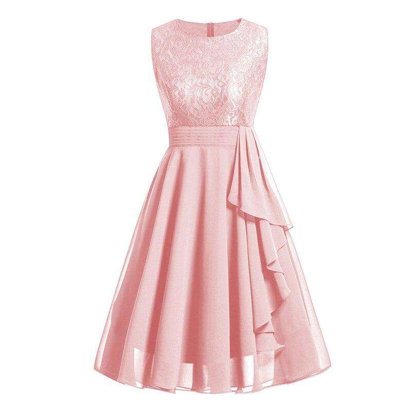 Robe Vintage Année 50 Soir Rose