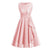 Robe Vintage Année 50 Soir Rose