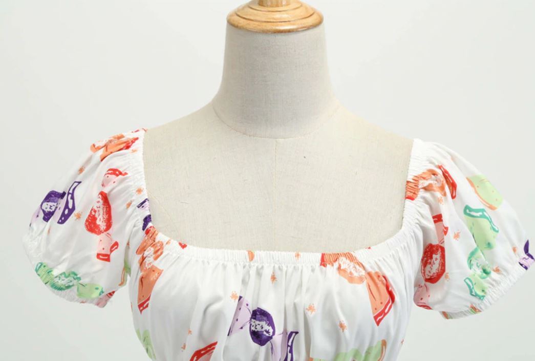 Robe Vintage Année 60 Bonbon