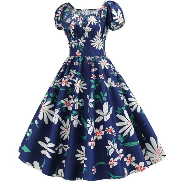 Robe Vintage Année 60 champetre