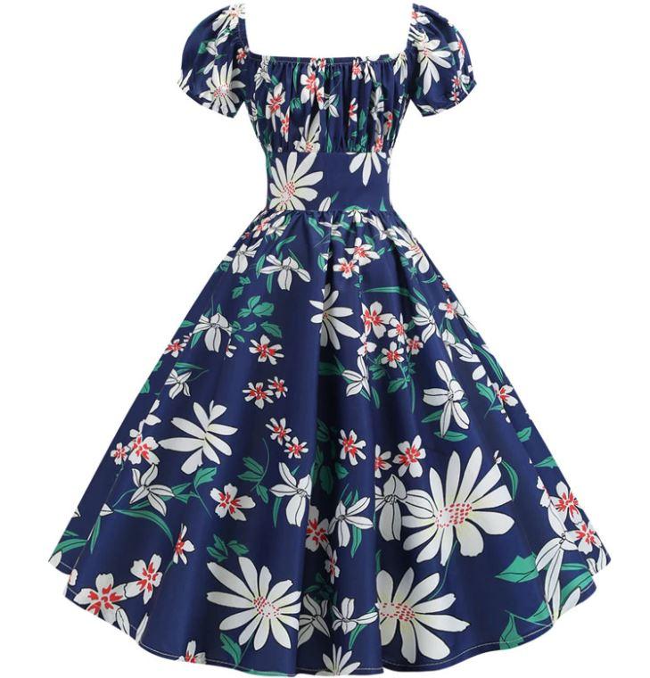 Robe Vintage Année 60 champetre