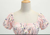 Robe Vintage Année 60 fleur rose