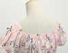 Robe Vintage Année 60 fleur rose