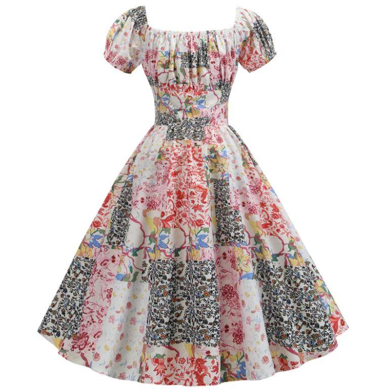 Robe Vintage Année 60 Liberty