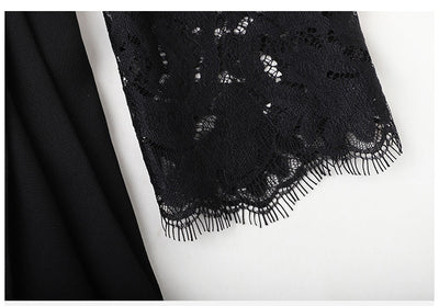 Robe Vintage Années 40 Créateur Noir
