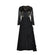 Robe Vintage Années 40 Créateur Noir